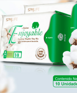 Anion Enjoyable Sanitary Napkin Day Use Toalla Sanitaria / Dia - Anión Enjoyable