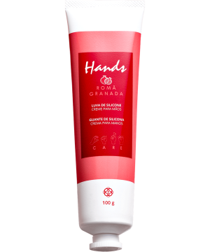Hands Crema de Manos Guante Silicona Granada 100g. Hands Crema de Manos Guante Silicona Granada 100g