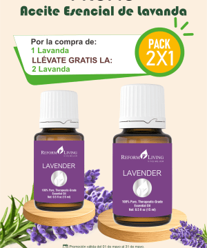 PROMO LAVANDA Promo 2X1 en Aceite Esencial de Lavanda