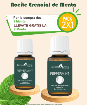 Promo 2X1 en Aceite Esencial de Menta